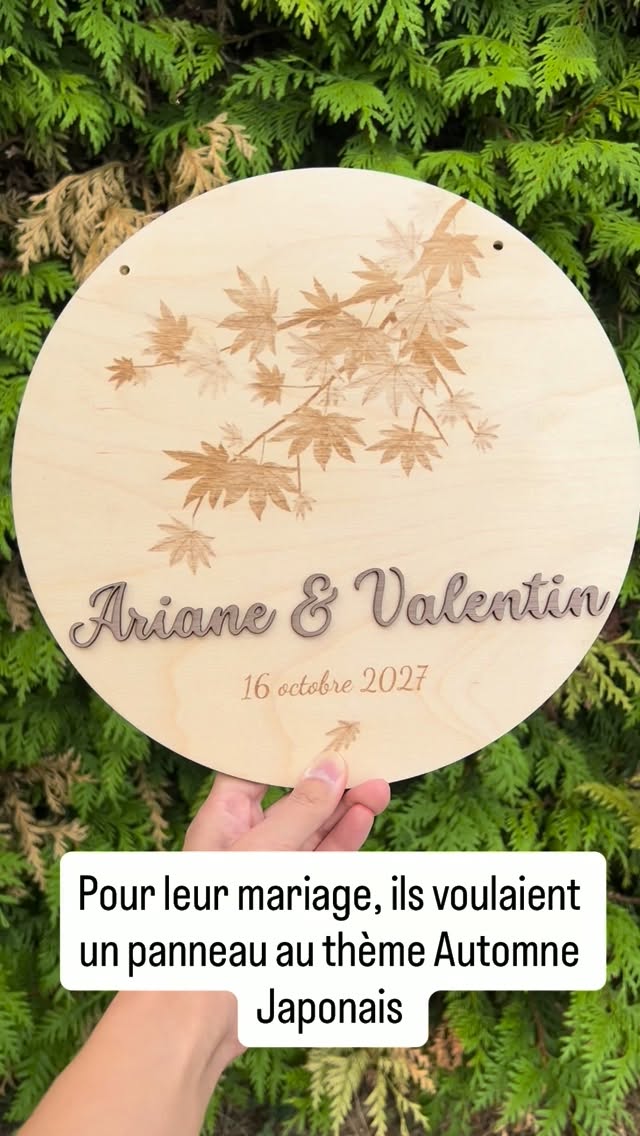 Panneau Ariane & Valentin — vue 1 sur 1